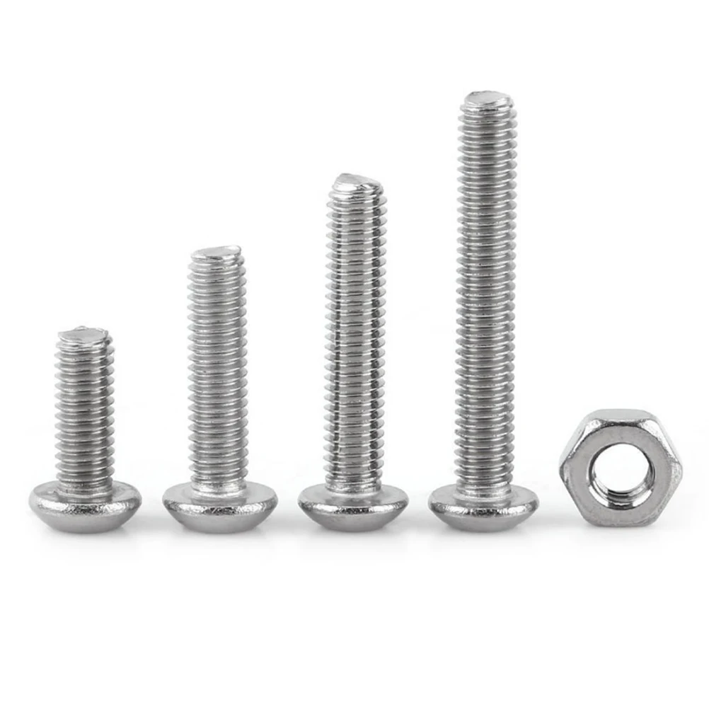 

500 pcs Stainless Set M4 M5 Set Screw Assortment Kit Allen Grub Screw Screws Nuts Assortment Kit