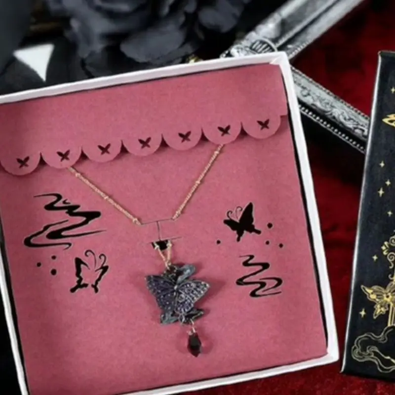 

Xxxholic Yuuko Ichihara CLAMP 30th Anniversary Butterfly Necklace Pendant Unique High Quality