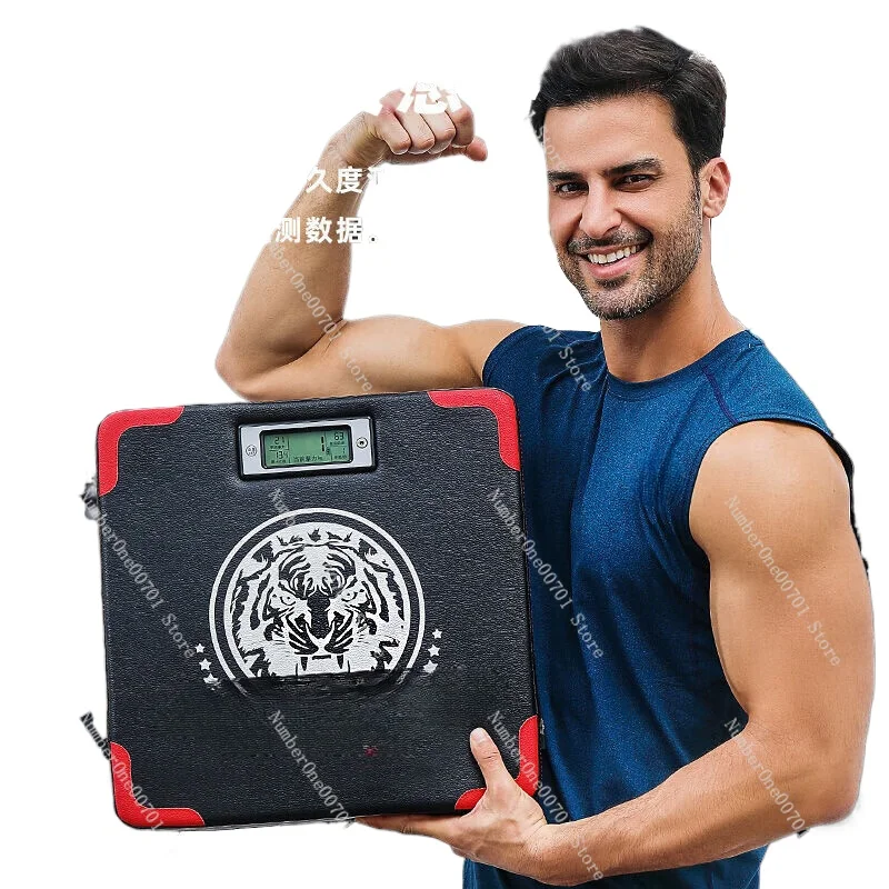 Music Electronic Boxing Machine Fist Force Tester Speed Force Tester Adult Children's Fight Training Equipment Wall Target