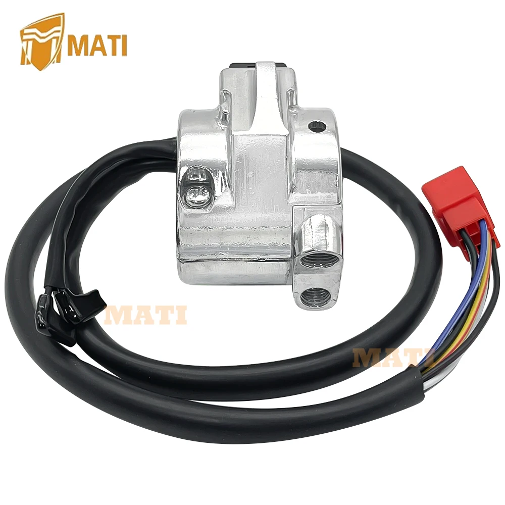 MATI Right Start Stop Kill pulsante interruttore di controllo per Honda VTX1300 VTX1300C/VTX1300R/VTX1300S/VTX1300T 2003-2009 muslimate