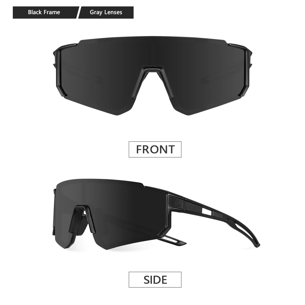 CRIXALIS 3Pcs Sport Sonnenbrille Für Männer Spiegel Für Laufen Fahrrad Radfahren Gläser Klettern Gläser Brillen Frauen Brille UV400 – Detail 6