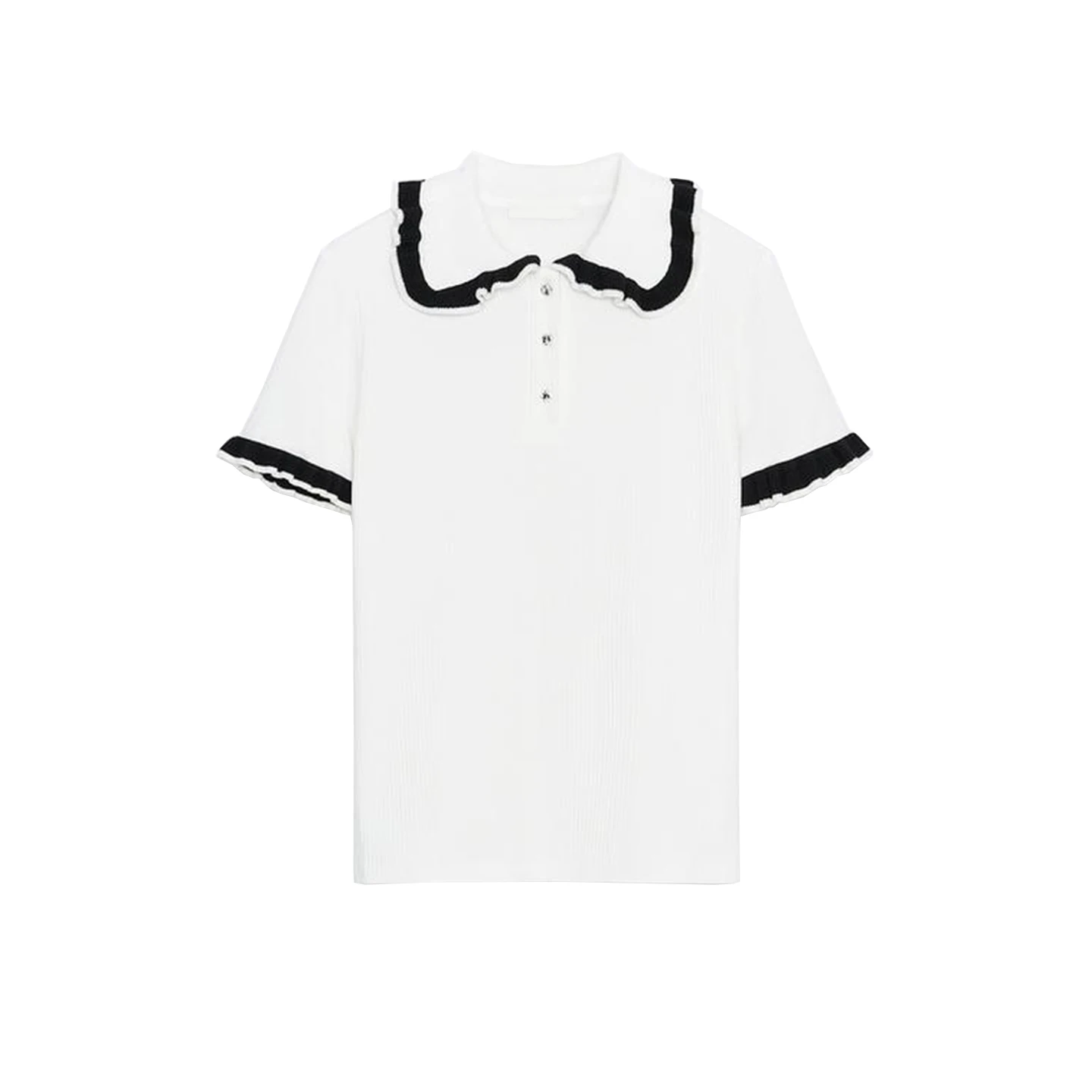 

Faionable Simple Ne T-irt Women's Sle Autumn New Arrival Z Stand Fit Other Material 00%