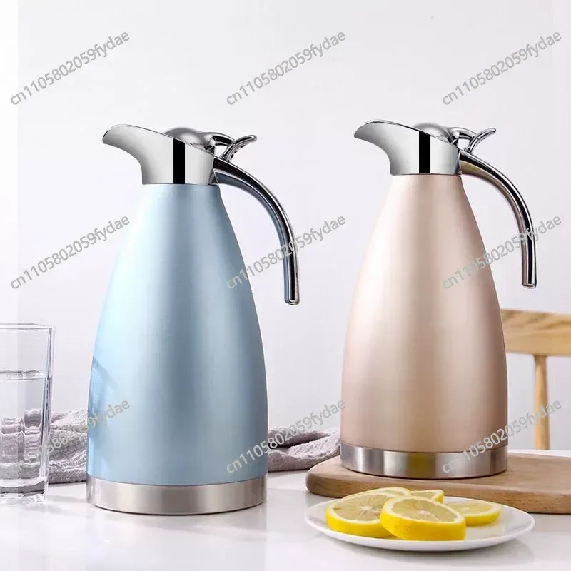 Thermos Flask with 316 Stainless Steel Insulation Large-Capacity Hot Water Bottle for Office and On-the-Go Use