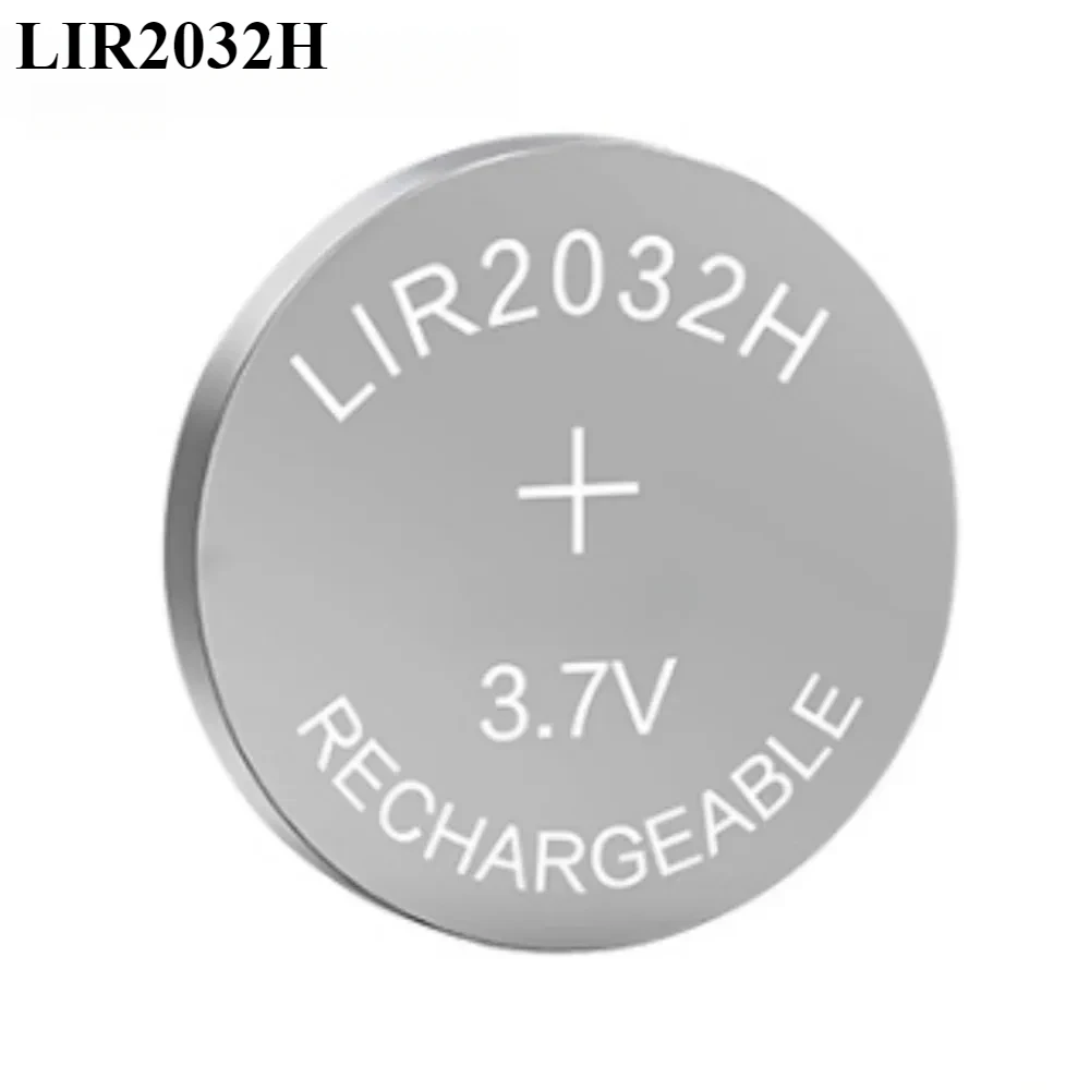 1-20PCS 3.7V LIR2032H Rechargeable Button Battery High Capacity Version of LIR2032 Lithium Cell Coin Batteries Replace CR2032