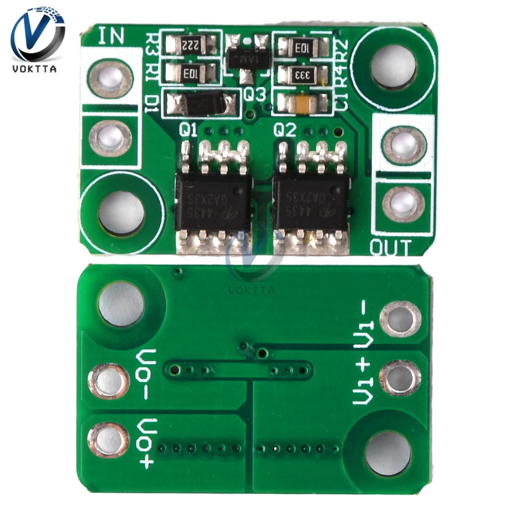 DC3-30V Battery Protection Board Battery Charging Anti Reverse Connection Plate Ldeal Diode Power Supply Protection Board Module