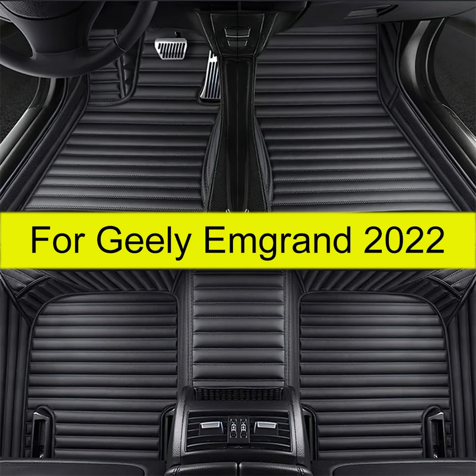 

Автомобильные напольные коврики для Geely Emgrand 2022, индивидуальные автомобильные накладки на ногу, аксессуары для интерьера