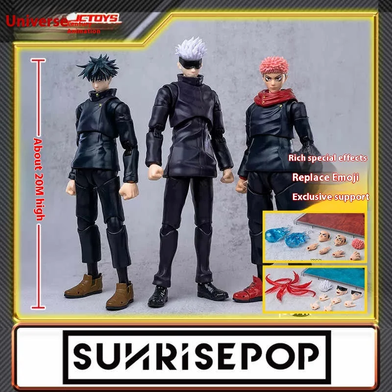 

Новый оригинальный Jujutsu Kaisen Sunrisepop Okkotsu Yuta Gojo Sator»),ure Фигурки Фигурки Украшения Модель Игрушка Декор Фигурка