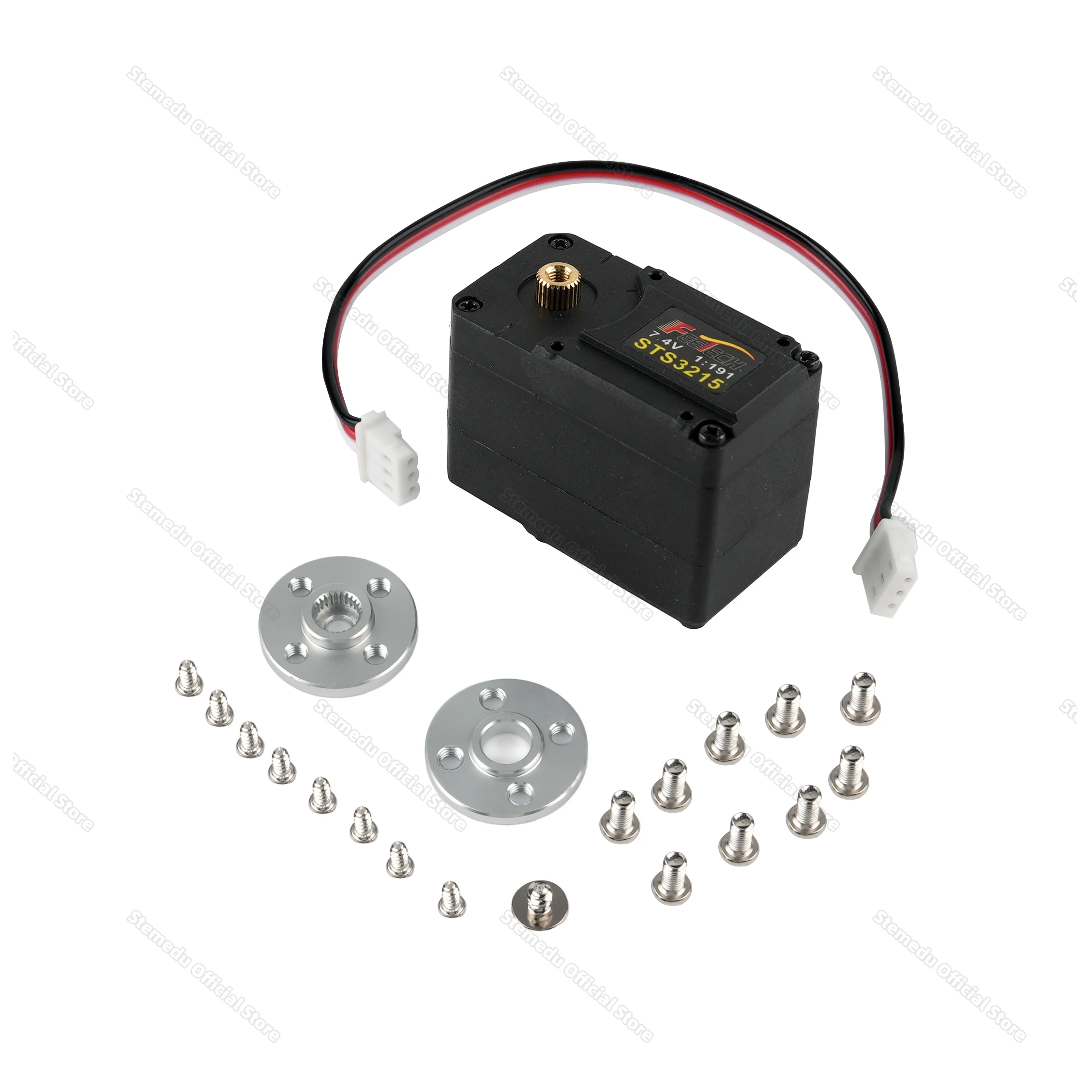 6PCS Feetech ST-3215-C044 7.4V 19KG Serial Bus Servo 1/191 Gear Robot Arm Magnetic Encoder 360° for Robot Clamp Robotics Capital