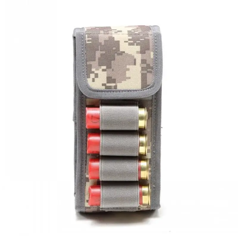 Tactische Molle Magazijn Zakje 16 Ronde 12 Gauge 12ga Munitie Schelpen Houder Patroonhouder Militaire Jacht Airsoft Geweer Munitie Zak