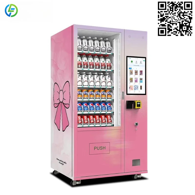 Customized Low Price Custom Ac220V/50Hz  Snacks and Drinks Vending Machine Smart Vending Toy Machines