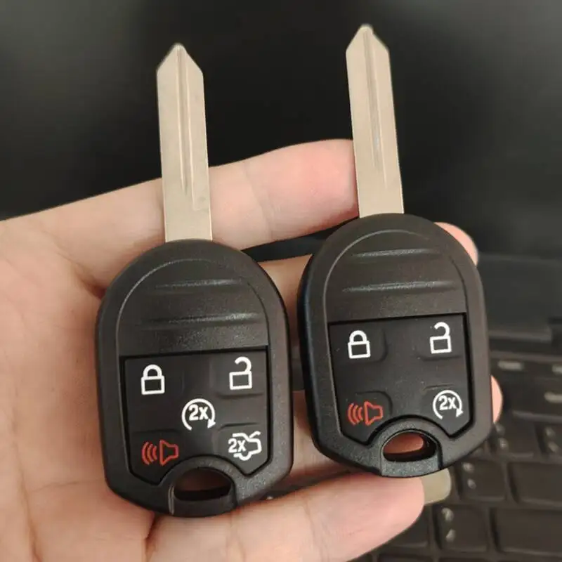 

Автоматический чехол для дистанционного ключа 3, 4, 5 кнопок, замена для Ford Edge Explorer Ranger Mustang Expedition Escape, автомобильный ключ