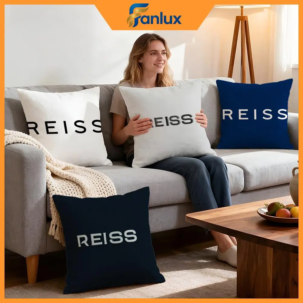 Brand Reiss Cushion Cover 4Pcs Decorative Covers Soft Cushion Case for Sofa Couch Decor 40x40 45x45 Pillowcases