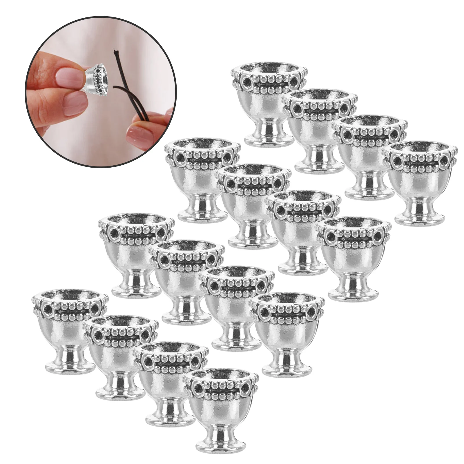 

50Pcs Vintage Alloy Wine Cup Charms Pendants DIY Jewelry Making Festival Party Crafts Accessories Alloy Charms