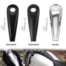 Chrome Moto Smooth Dash Console Carburante Tappo Serbatoio Gas Copertura Trim Plastica ABS Per Harley Touring Road King Street Glide