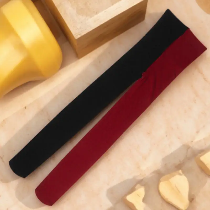 

Candy Color Double Sided Splice Stockings Fashion Silk Women Tights Elastic Anti Slip Long Socks Party Wear Dark Red Black One