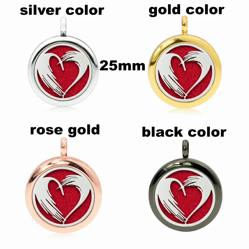 

Free 5pads Perfume Diffuser Locket Pendant 25mm Magnetic Jewelry Aromatherapy Essential Oil Women Kid Gift Fit Necklace Keychain
