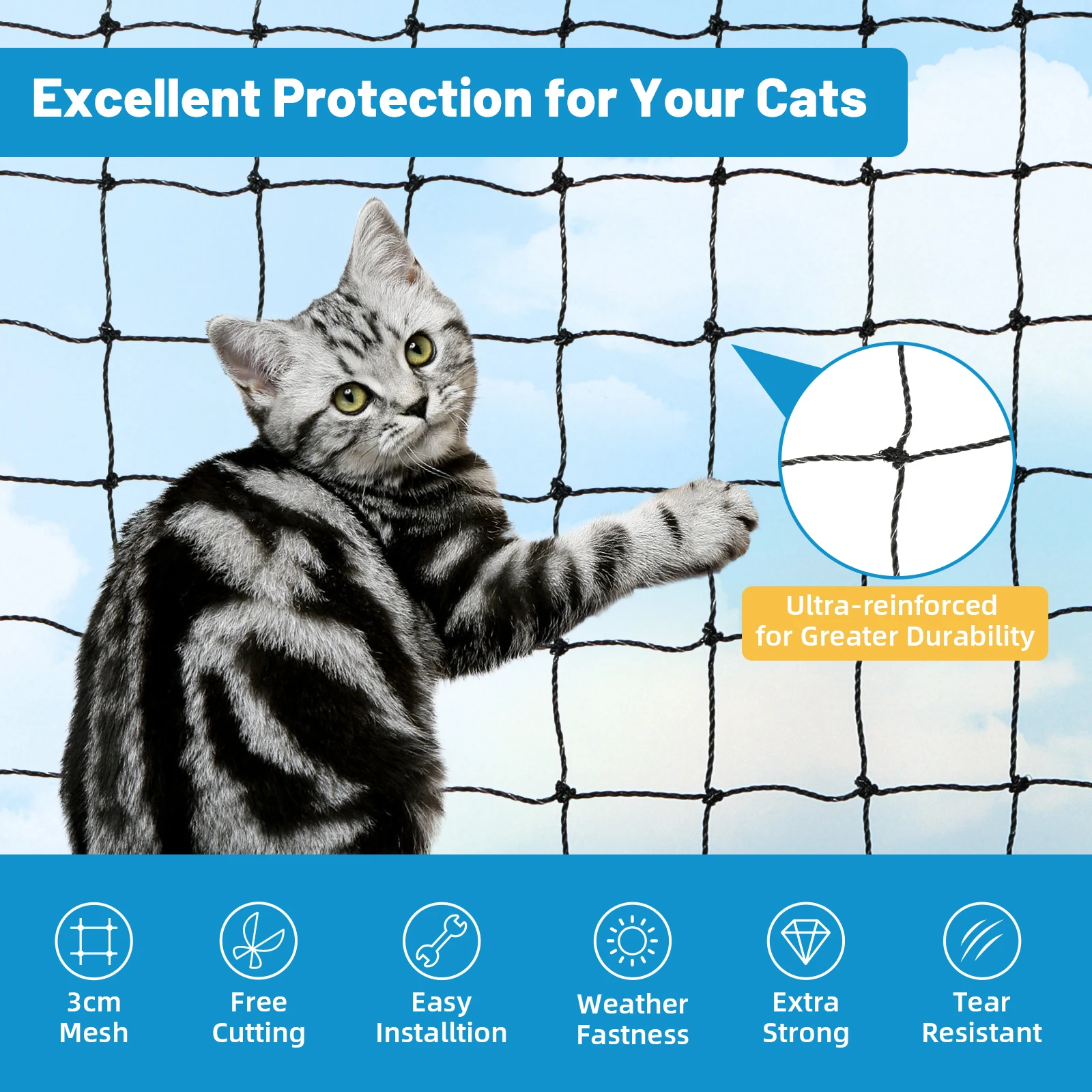 Thumbnail 4 - #20 Best Cat Safety Window Nets to Buy In 2026
