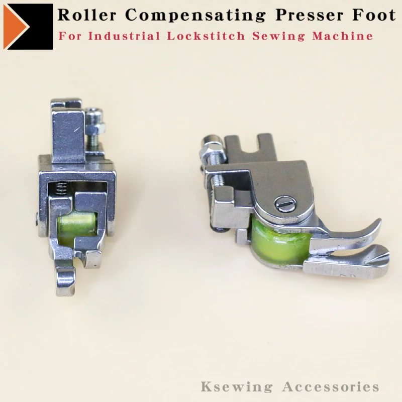 

Roller Compensating Presser Foot With Wheel For Industrial Lockstitch Sewing Machine Right Left CR1/16N CR1/32N CL1/16N CL1/32N