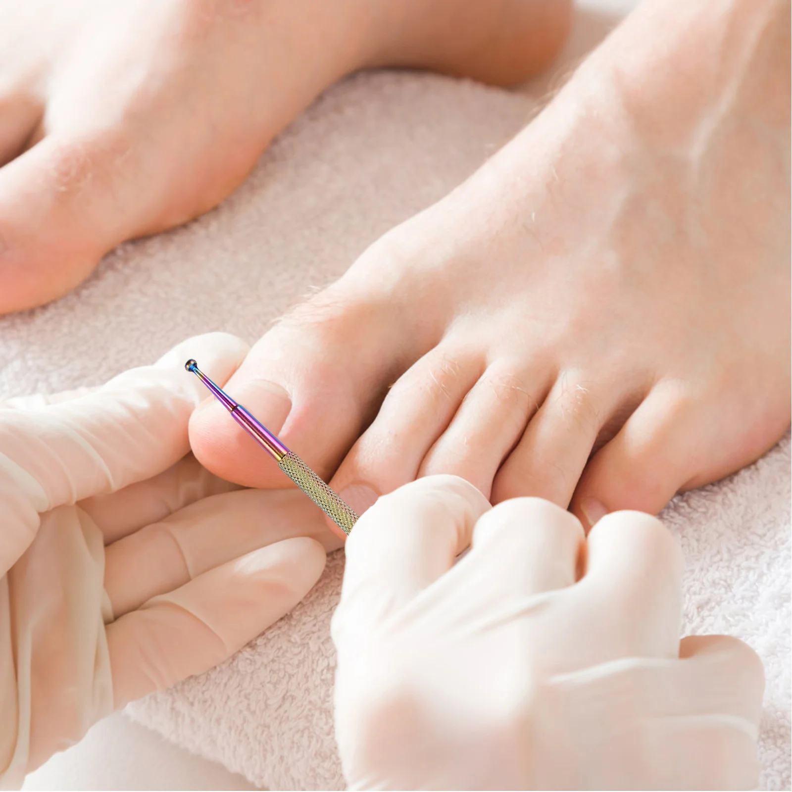 Zestaw narzędzi do zdobienia paznokci, 4 szt., przyrząd do nakładania cyrkonii, dwustronne, wytrzymałe metalowe długopisy do manicure, rękodzieła i dekoracji DIY.