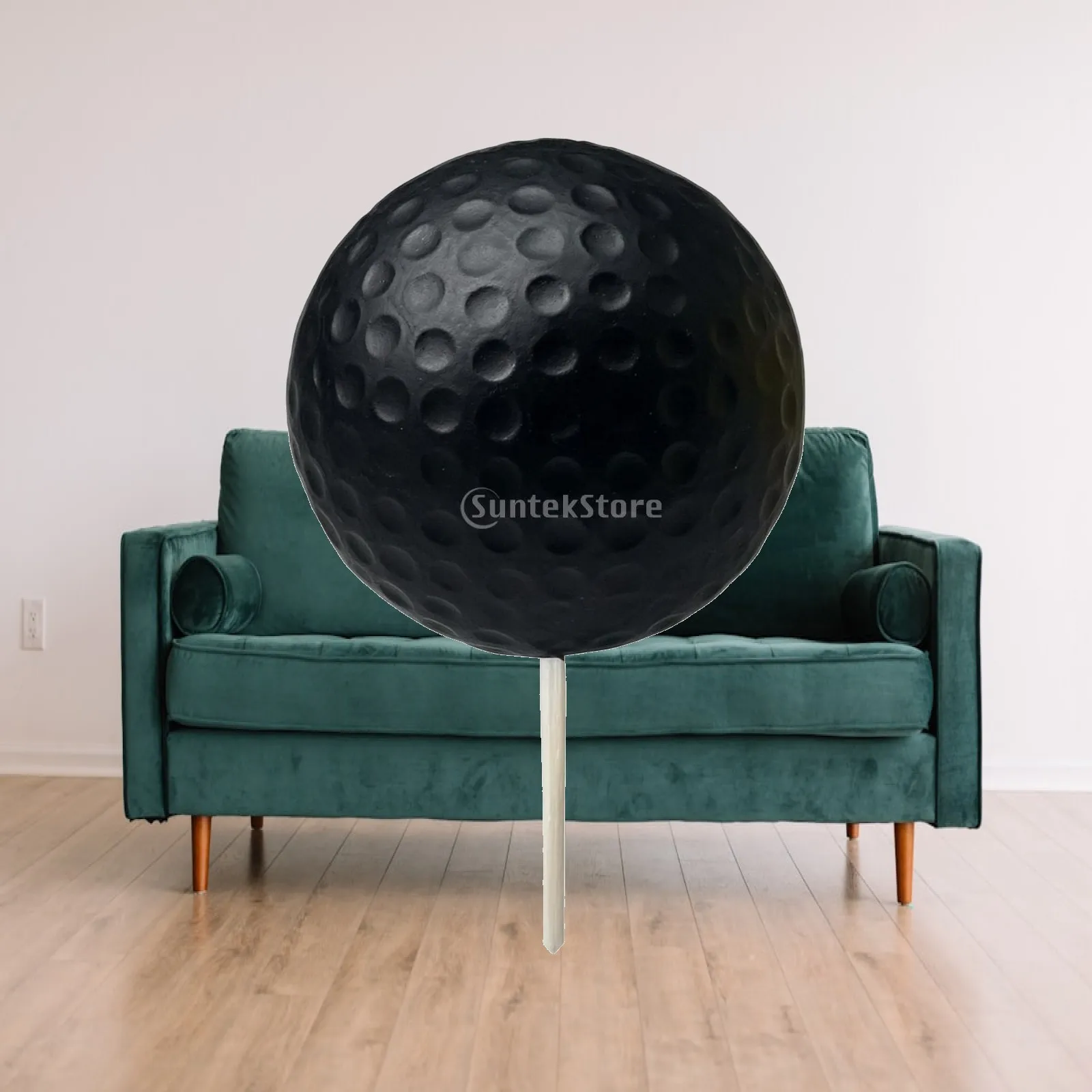 Marqueur de tee de golf en acier inoxydable avec surface texturée pour les golfeurs