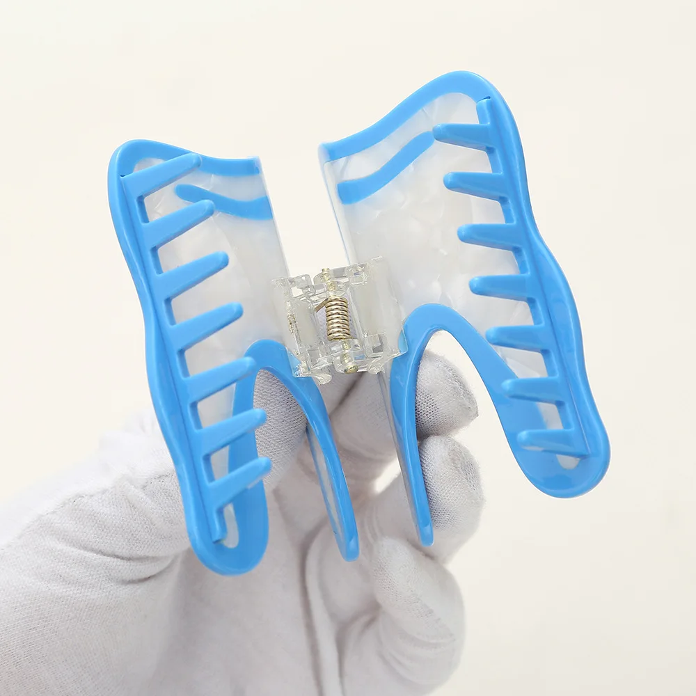 

NEW Gingivitis Infected Teeth Hair Claw Fun Design Eco-Friendly Acetate Hair Claw Clips Hair Accessories for Women Girls