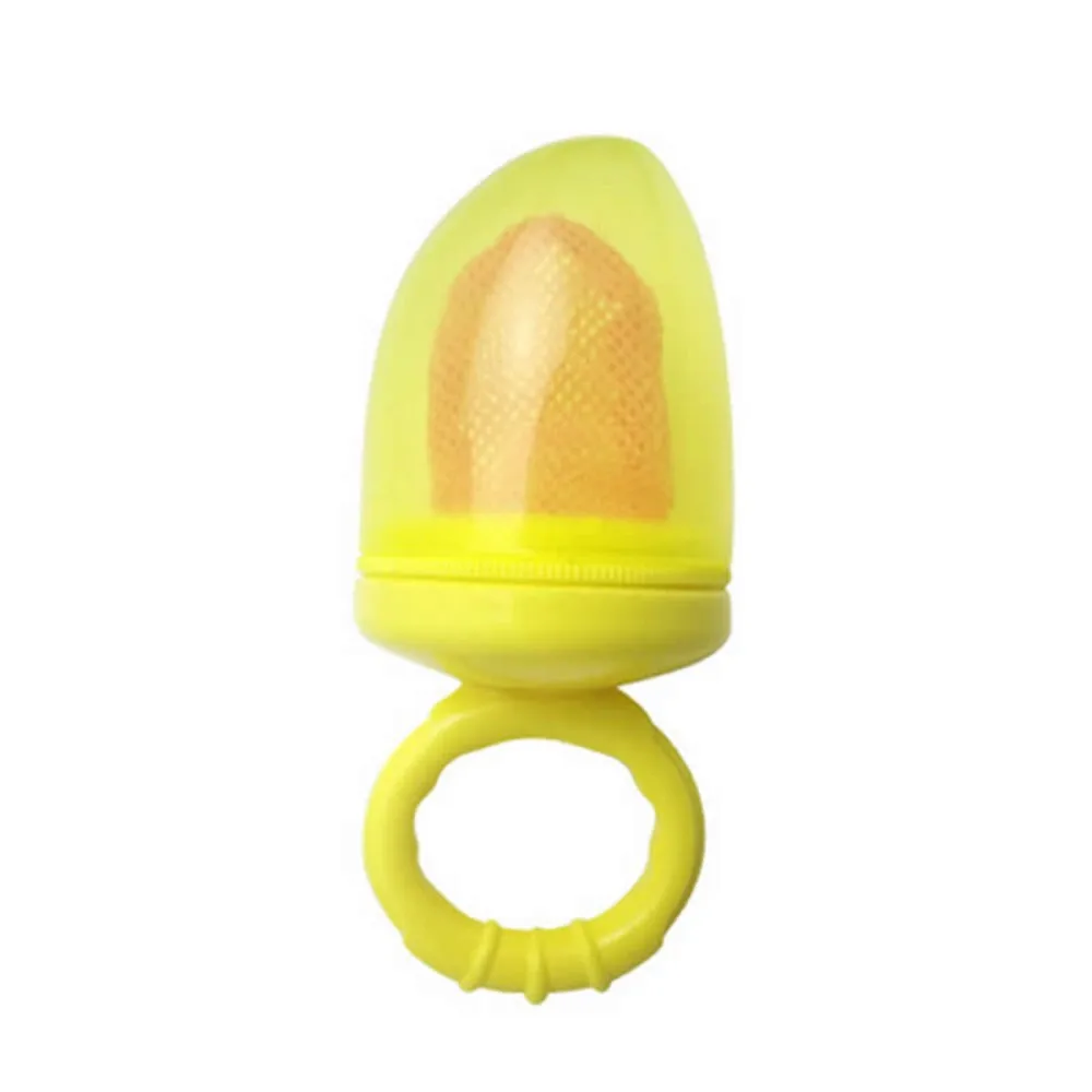 Baby Feeding Bite Cup Environmental Protection Net Pocket Safety Baby Supplement Chewing Chupeta feeding cup Alimentadora