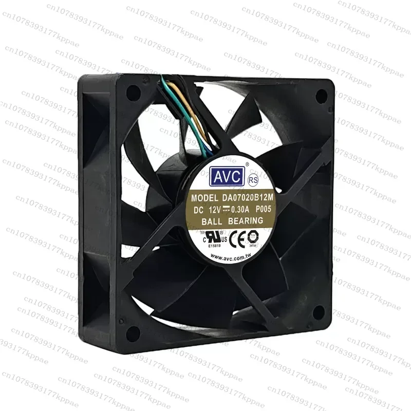 1PCS for AVC DA/DV07020B12M/B12U/T12U/T12L 12V Large Air Volume CPU Chassis Fan