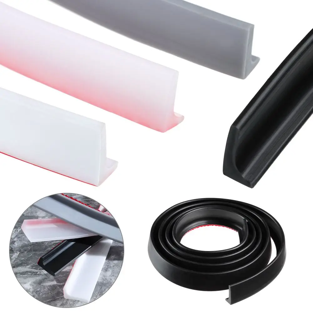 

Dry and Wet Separation Silicone Shower Dam Water Stopper Water Retaining Strip Self-Adhesive Door Bottom Sealing Strip