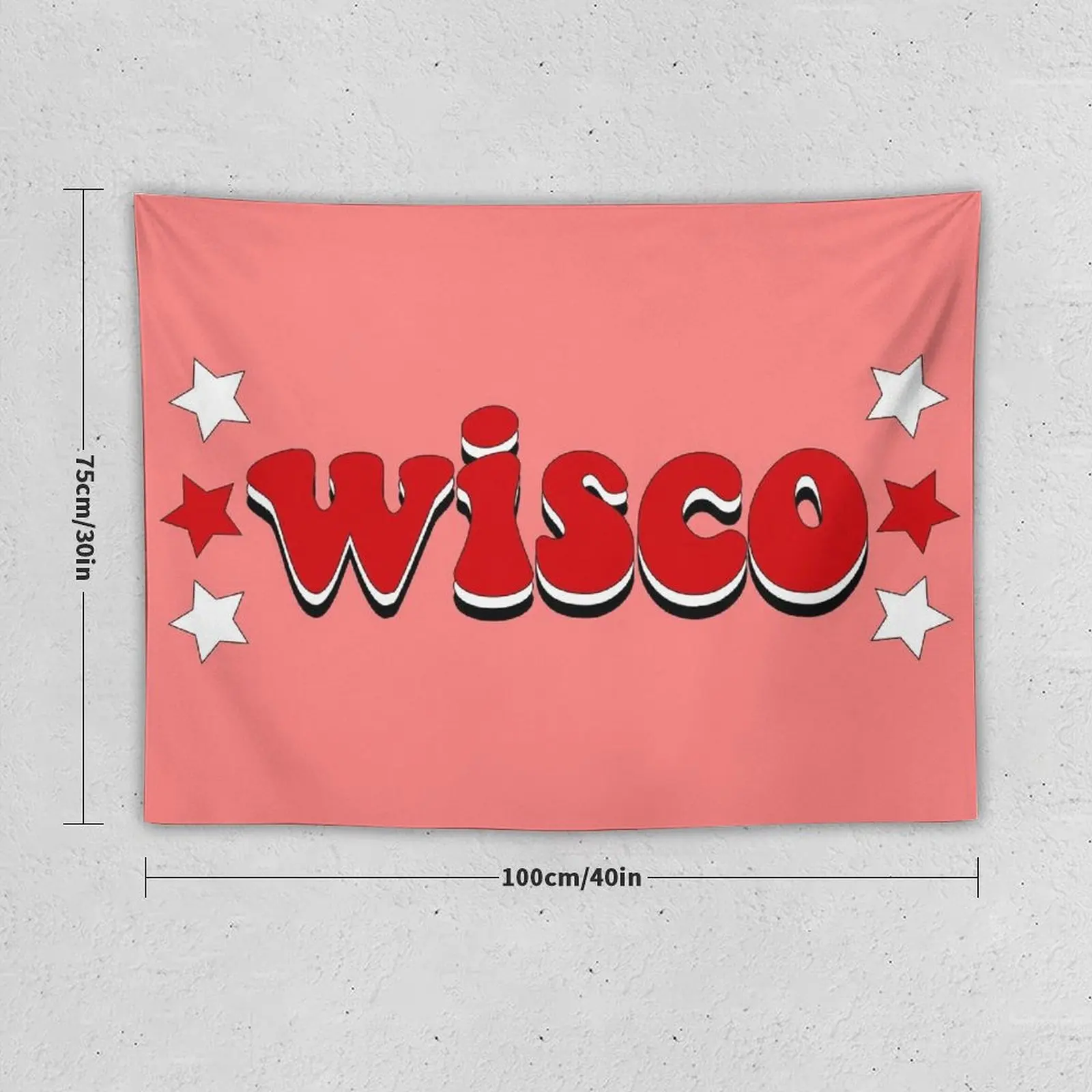 Wisconsin Stars Tapestry Room Design Room Decoration Korean Style Tapestry