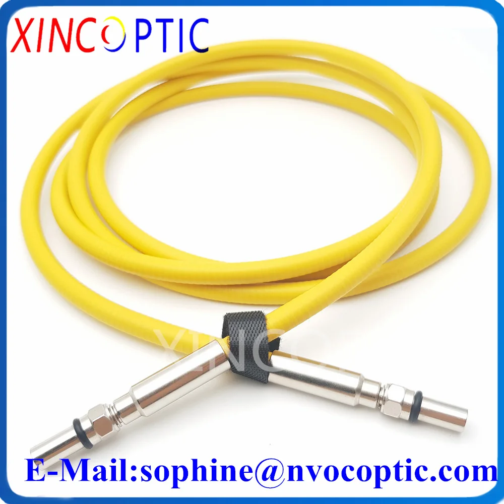 

50um (VIS200-1100nm,~0.22NA)UV Optimized Quarts Fiber Silica Core 1M 2M 3M 5M 7.0mm SMA905-FC SMA Fiber Metal Ferrule Patch Cord