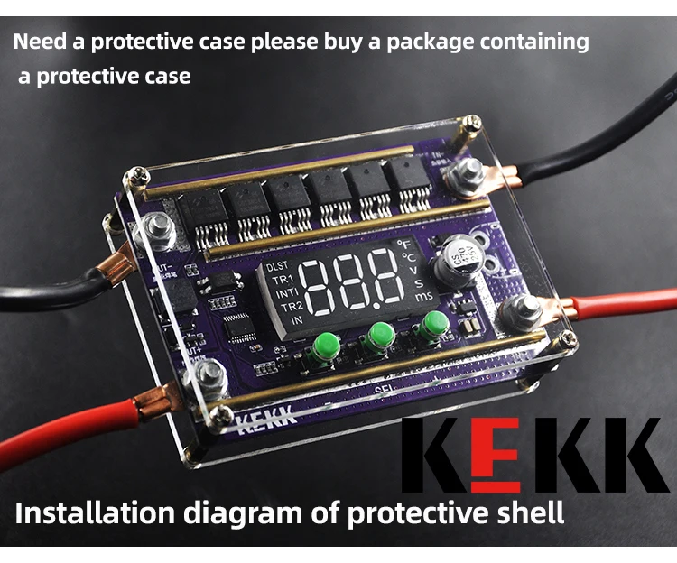 DIY Tragbare 12V lipo batterie versorgung strom Spot Schweißen Maschine PCB Platine Schweißen Ausrüstung Spot Schweißer Zubehör – Detail 21