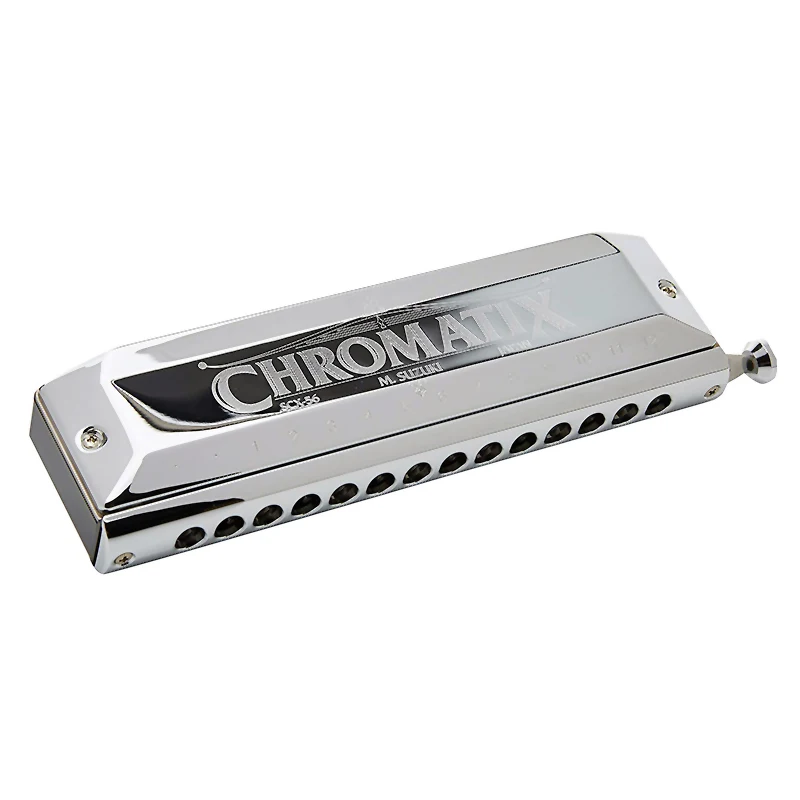 Suzuki Chromatic Harmonica SCX Series Mouth Organ SCX-48 SCX-56 SCX-64 Professional Armonica 12 14 16 Holes Key C Harp Japan