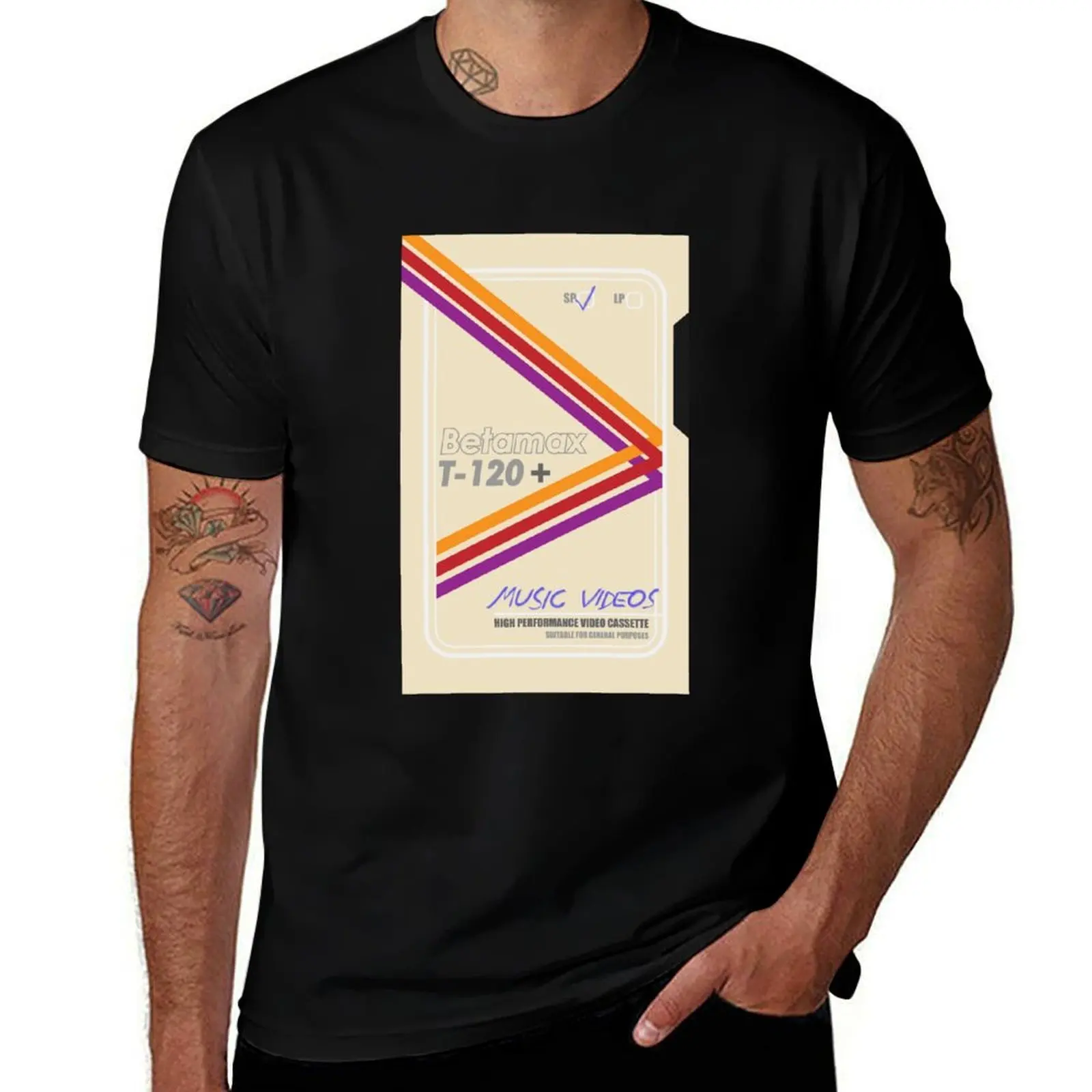Betamax T-Shirt Sport Basic Moisture Wicking Tee