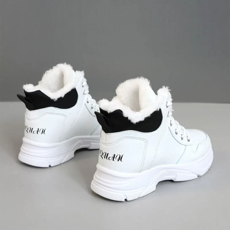 النساء أحذية الثلوج الراقية أفخم الشتاء الأحذية موضة الراحة أحذية رياضية للمرأة الدفء عدم الانزلاق حذاء كاجوال Zapatillas Mujer #6