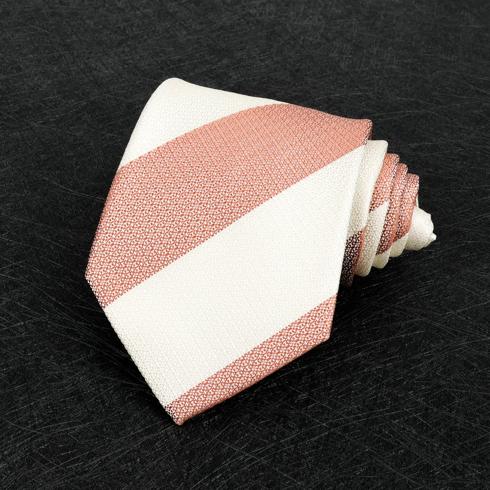2025 neue Ankunft Braun Krawatte Männer Business Formal Gestreiften Retro Krawatten 8 cm Weiß Grün Polka Dot Krawatte Smoking hochzeit Krawatte – Detail 10