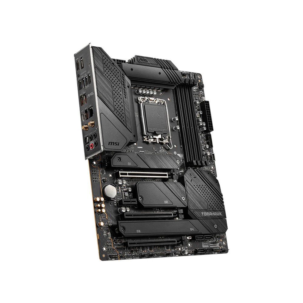 Imagem -04 - Msi-placa-mãe para Cpu Mag Z690 Tomahawk Wi-fi Ddr4 Lga1700 I914900k I7-14700k 1r 2133 2666 2933 3200 Mhz Atx