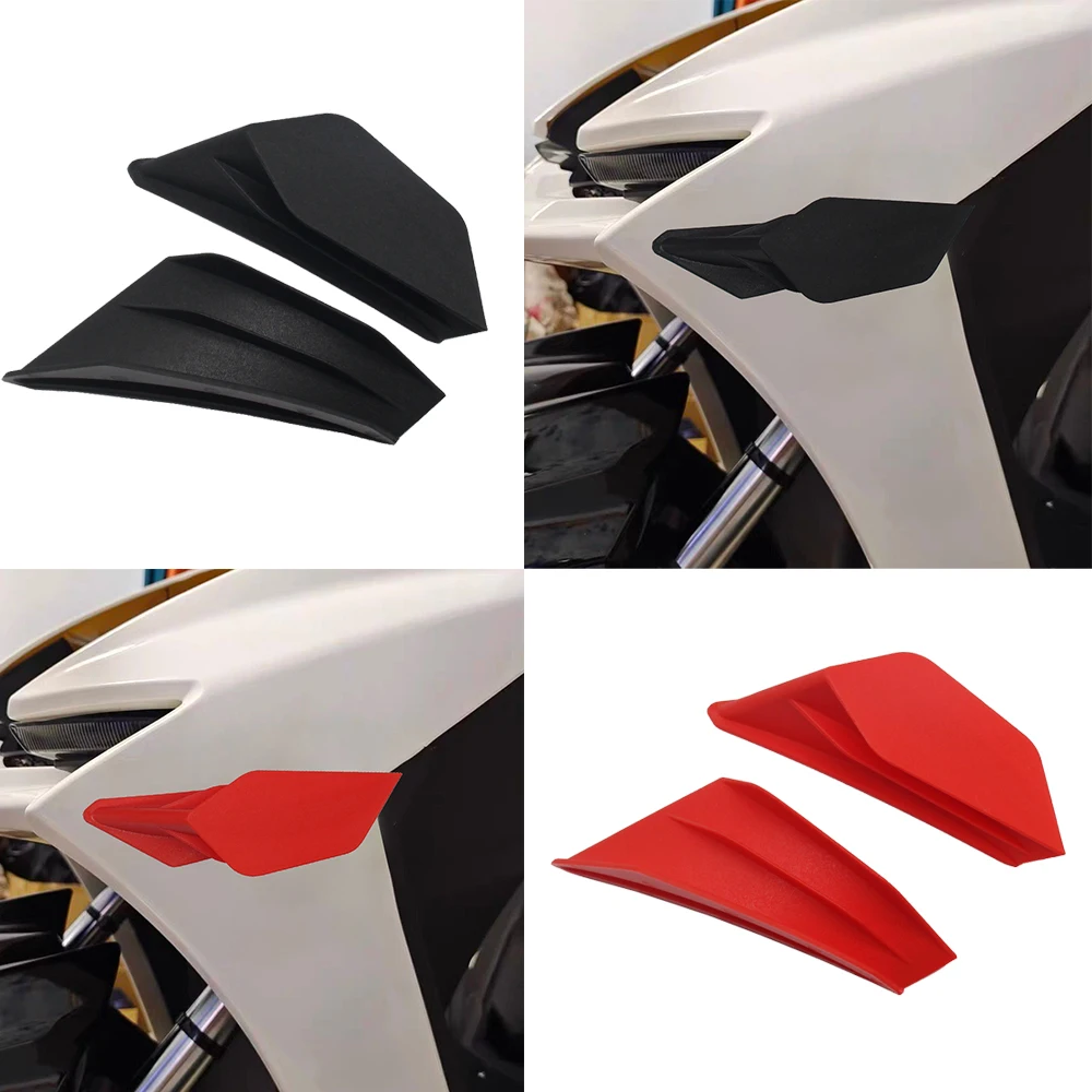 Motocicleta Kit de asa aerodinâmica, carenagem dianteira, aerodinâmica Winglets, BMW, Honda, Yamaha, Kawasaki, Nmax, Xmax, R3, R25, Z400, NINJA400,