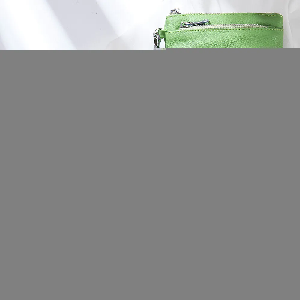 Neue Frauen Aus Echtem Leder Geldbörsen Weibliche Kleine Geldbörsen Große Kapazität Nette Brieftasche Weiche Rindsleder Geld Tasche Münze Karte Halter