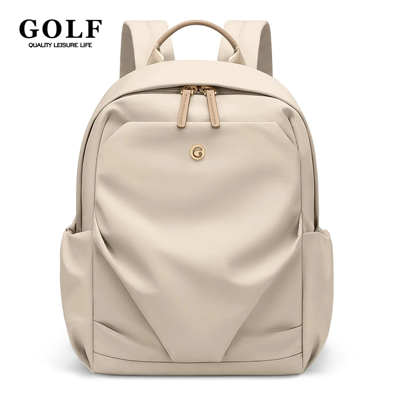 GOLF Backpacks Fashion Mini for Women Elegant Adult Women's Backpack Waterproof Small Backpack with Cup Holder Female Bags 2024