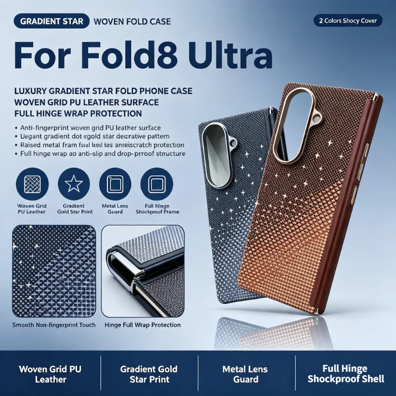 Premium Business Kevlar-Muster Magnetische Schutzhülle für Samsung Galaxy Z Fold 8 Ultra 7 6 5 mit MagSafe Scharnierschutz
