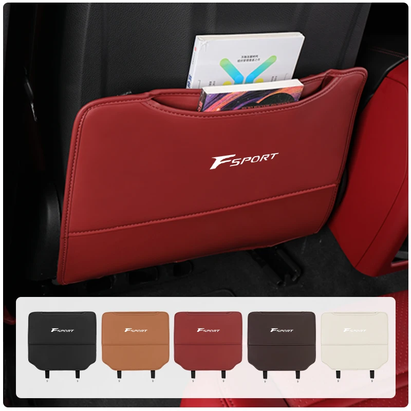 

Car Seat Anti-Kick Pad Leather Seat Protector Cover Interior For Lexus CT200h ES250 ES300h IS250 IS200 GS300 GS460 GX470