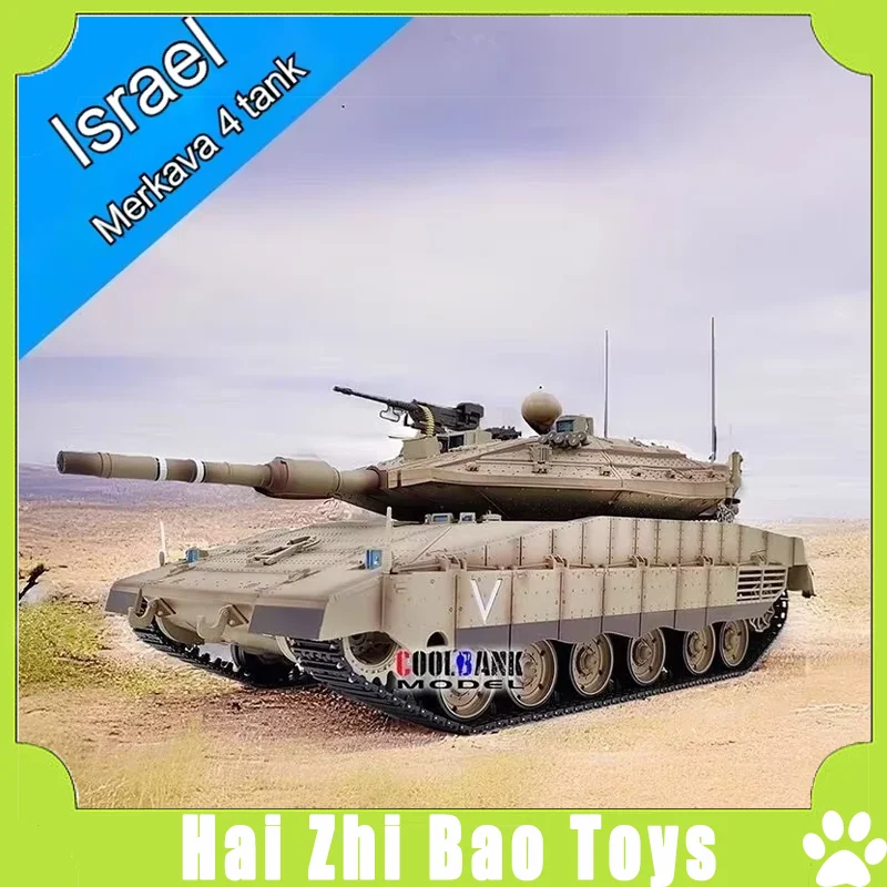 Henglong 3958 Israeli Merkava Mk4 Main Battle Tank Large Adult Remote-Controlled Electric Military Model Toy Gift