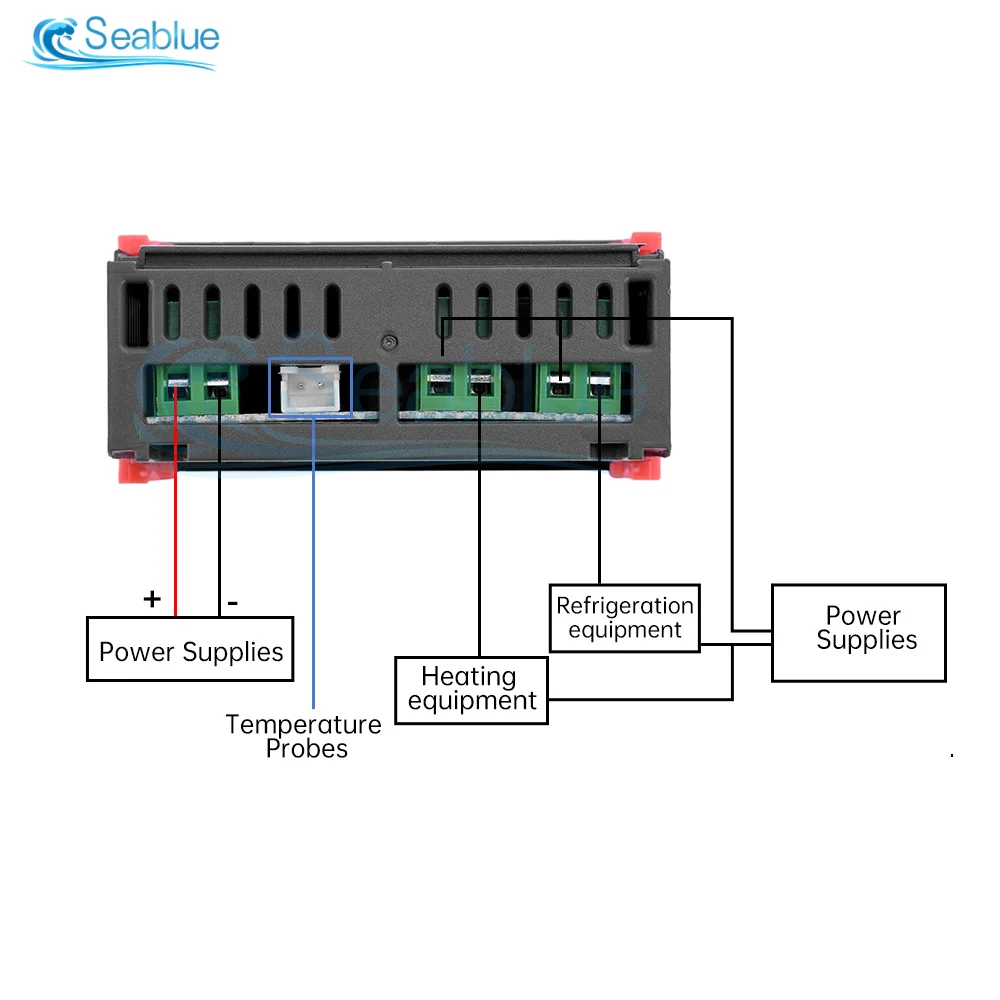 STC-1000 STC 1000 LED Digital Temperature Controller Thermostat Thermoregulator Incubator Heating Cooling 12V 24V 110V 220V