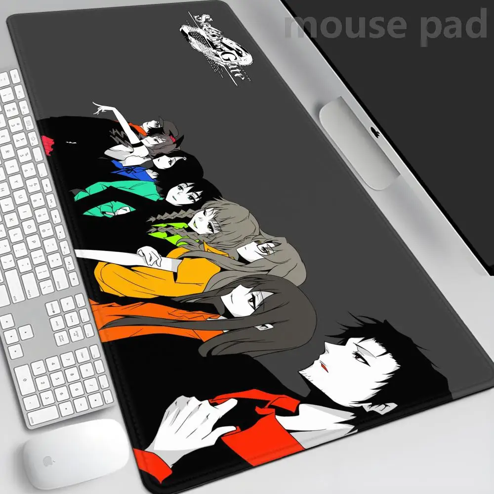 Steins Gate Mouse Pad Gamer Pad Big Gaming Mousepad XL Mouse Pad Tastatur Mat Schreibtischunterlage Tischteppich Mousepad Computer