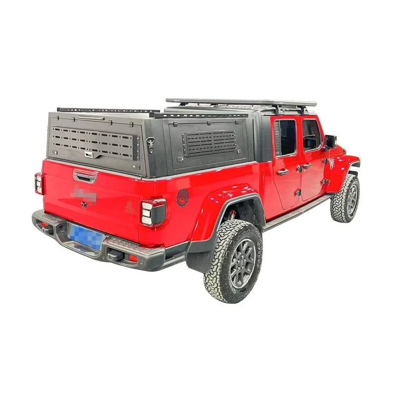 

Hot Sale Auto Parts Pick Up Pickup Truck Canopy With Hard Top Tonneau Cover Topper Use For Jee p Gladiator Accessories