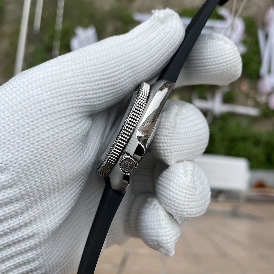 SD1970 STEELDIVE Brand 44MM Sapphire Glass with Transparent AR