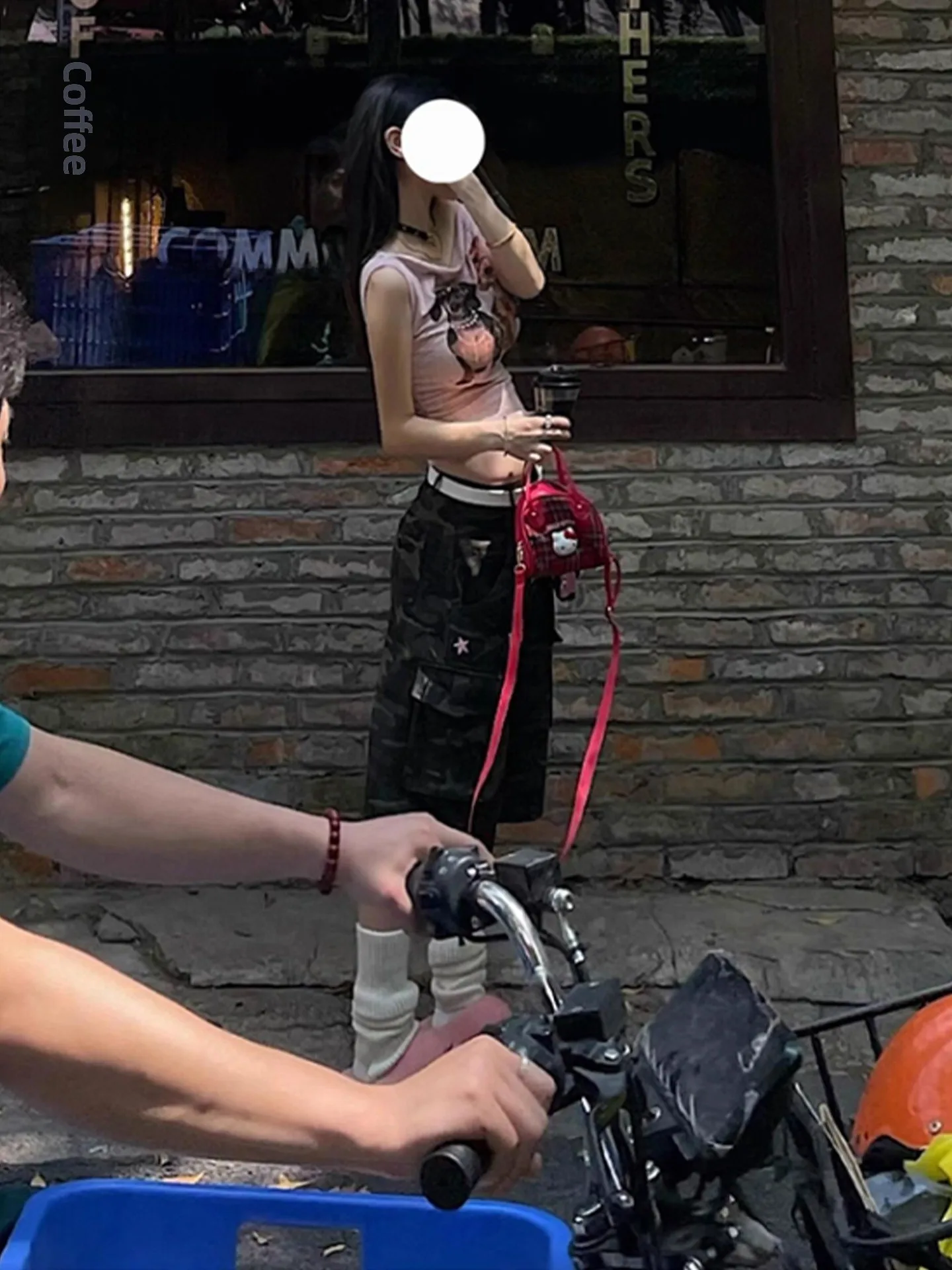 Vêtements de travail de Camouflage rétro américain, jean de sept pieds pour femmes, jambes larges, pantalon moyen de huit pieds, Treenut droit, été