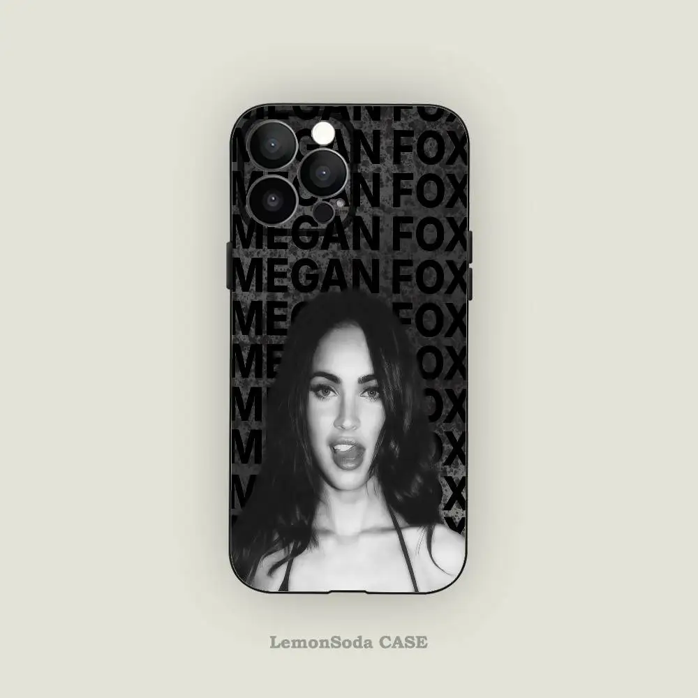 Чехол для телефона Megan Fox Icon, черный силиконовый матовый чехол для телефона для Iphone 17 Air 16 15 14 13 12 11 Pro Max, мягкий чехол из ТПУ Чехол для телефона Megan Fox Icon, черный силиконовый матовый чехол для телефона для Iphone 17 Air 16 15 14 13 12 11 Pro Max, мягкий чехол из ТПУ