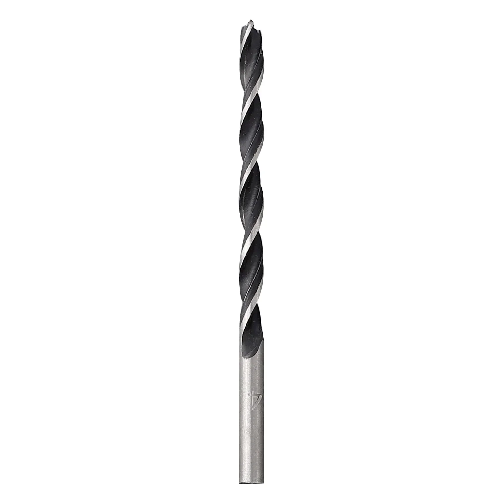 Kit de broca espiral para carpintaria, 10 peças, 3mm/4mm/5mm de diâmetro, brocas de madeira de aço de alto carbono com ponto central, broca de madeira