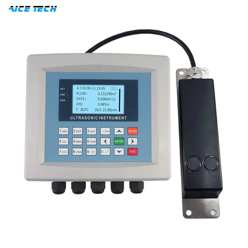 

Aice Tech Submerged Doppler Open Channel Flowmeter For Flow Rate And Total Measurement